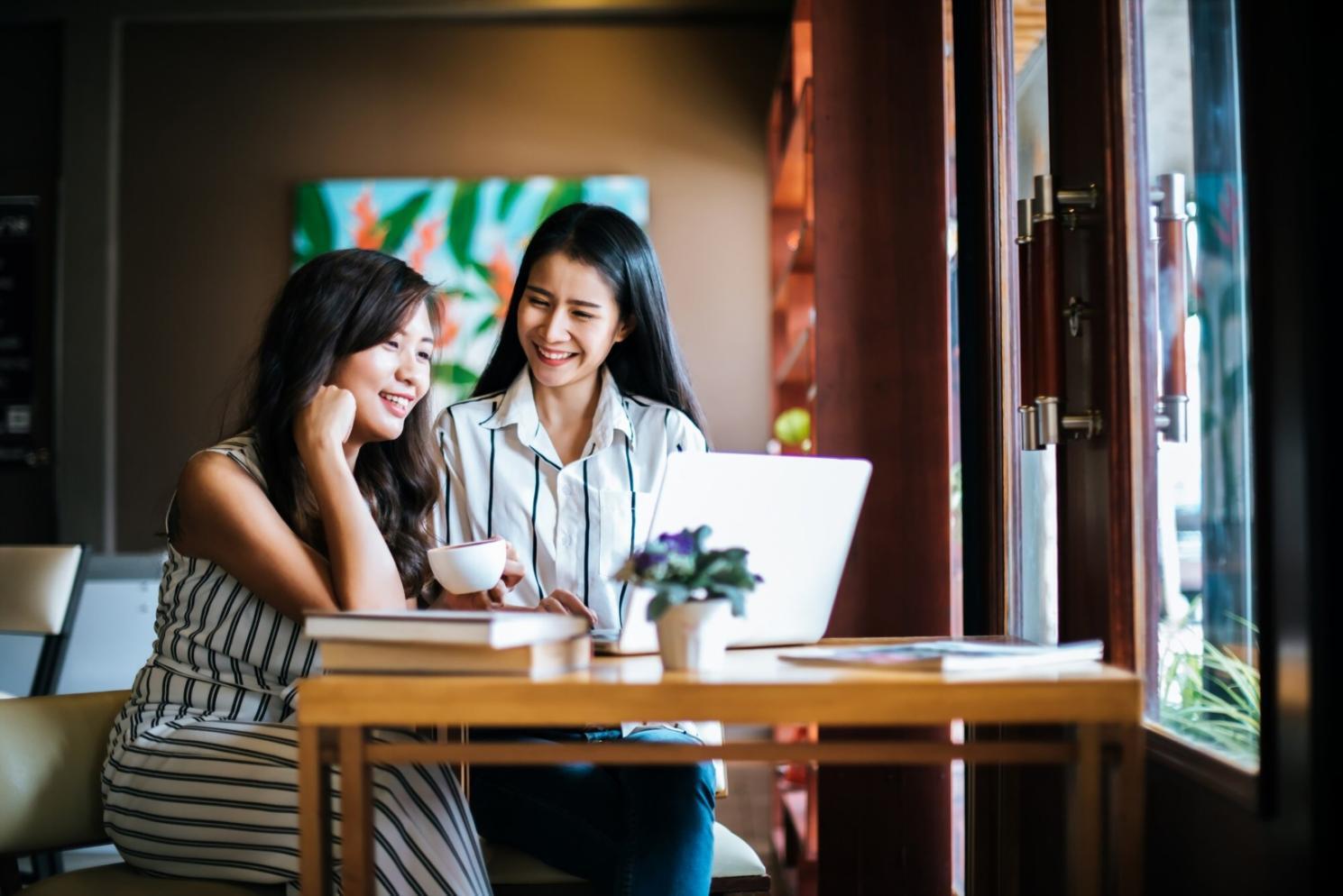 Professional team collaboration workspace